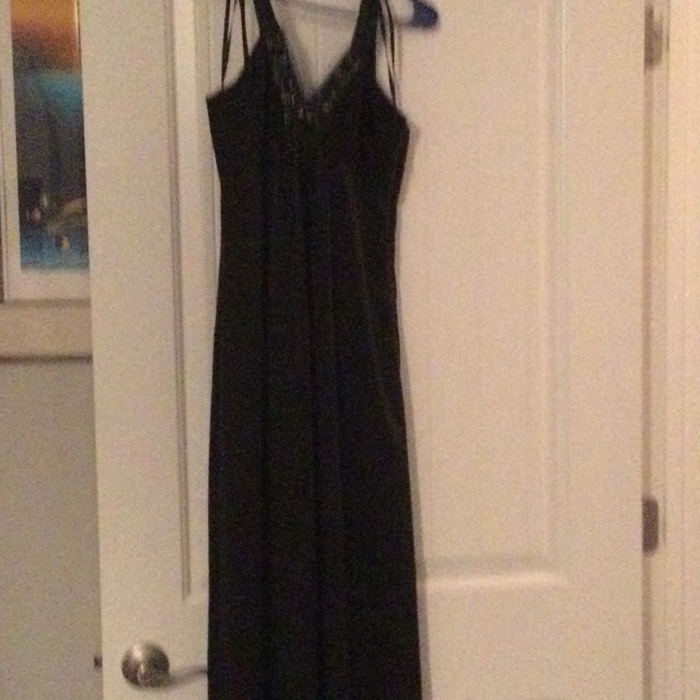 Brand new black long dress